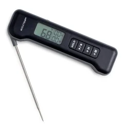 Accu-Temp Platinum Thermometer Digital Folding (Black)