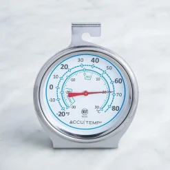 Accu-Temp Platinum Thermometer Fridge-Freezer (Stainless Steel)