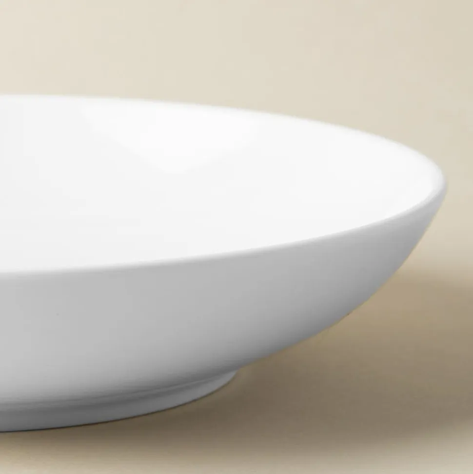 A La Carte 'Ashford Coupe' Porcelain Soup- Pasta Plate (White)
