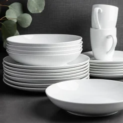 A La Carte 'Ashford Coupe' Porcelain Soup- Pasta Plate (White)