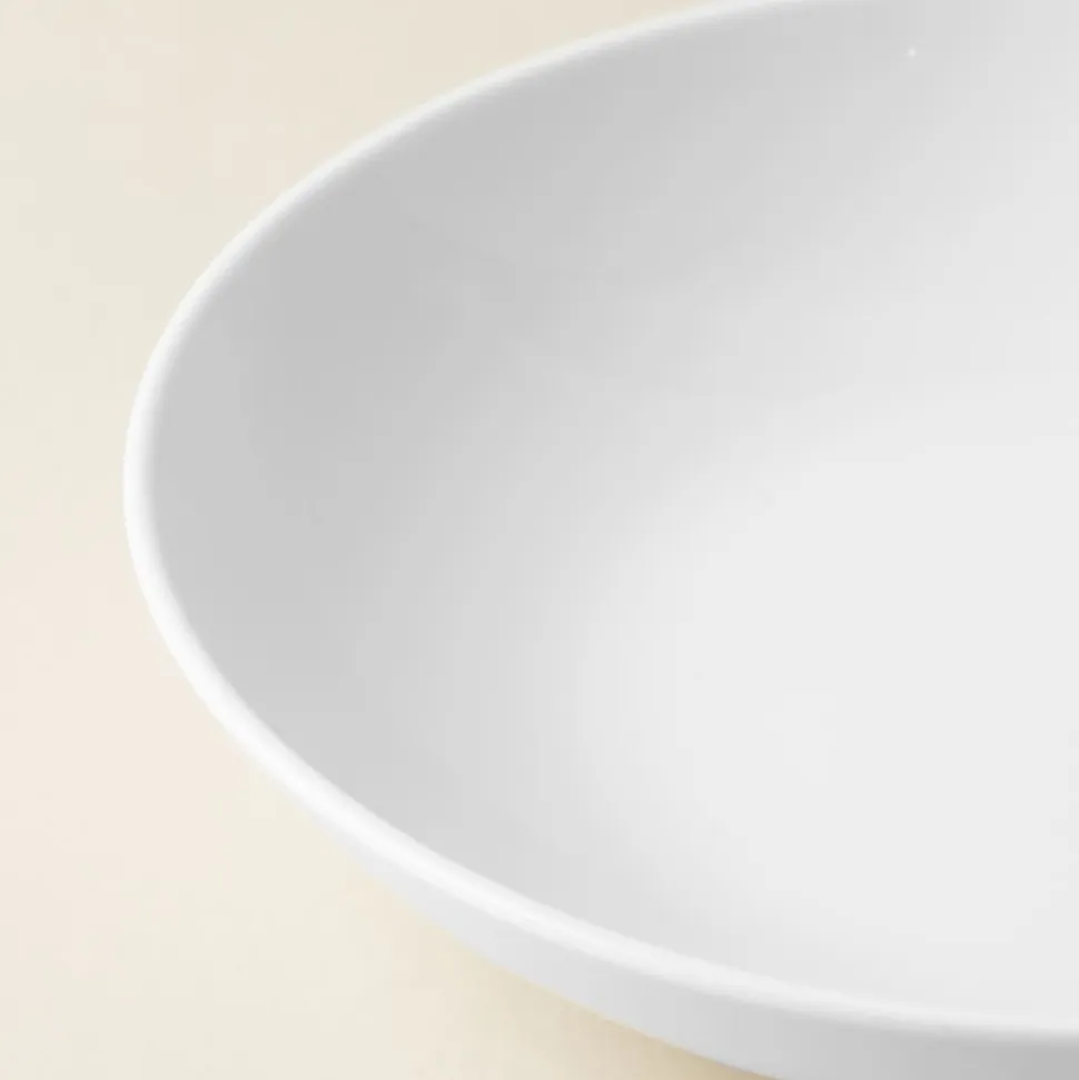 A La Carte 'Ashford Coupe' Porcelain Soup- Pasta Plate (White)