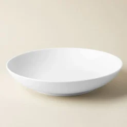A La Carte 'Ashford Coupe' Porcelain Soup- Pasta Plate (White)
