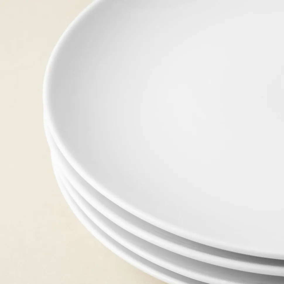 A La Carte 'Ashford Coupe' Porcelain Side Plate (White)