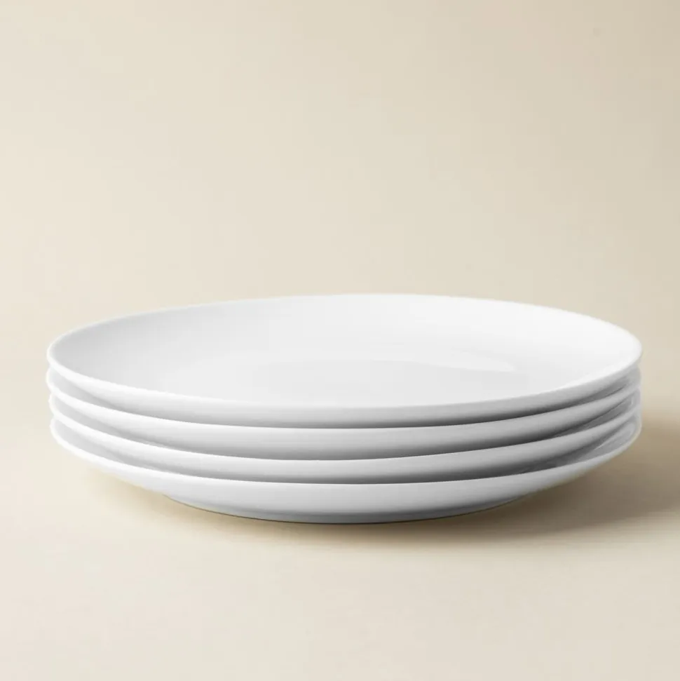 A La Carte 'Ashford Coupe' Porcelain Side Plate (White)