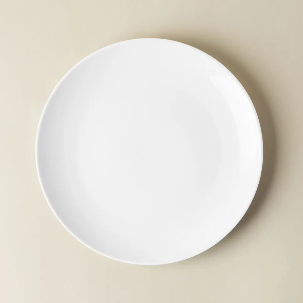A La Carte 'Ashford Coupe' Porcelain Side Plate (White)