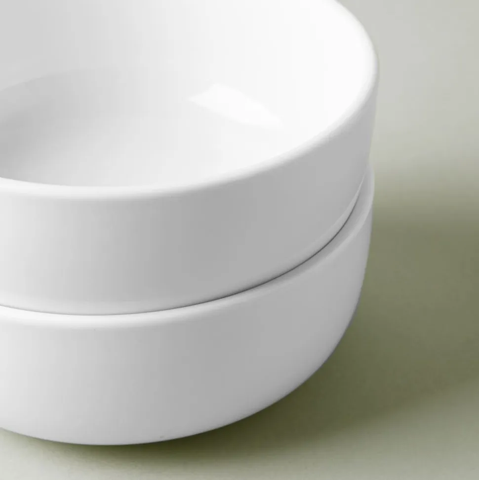 A La Carte 'Bergen' Porcelain Cereal Bowl (White)