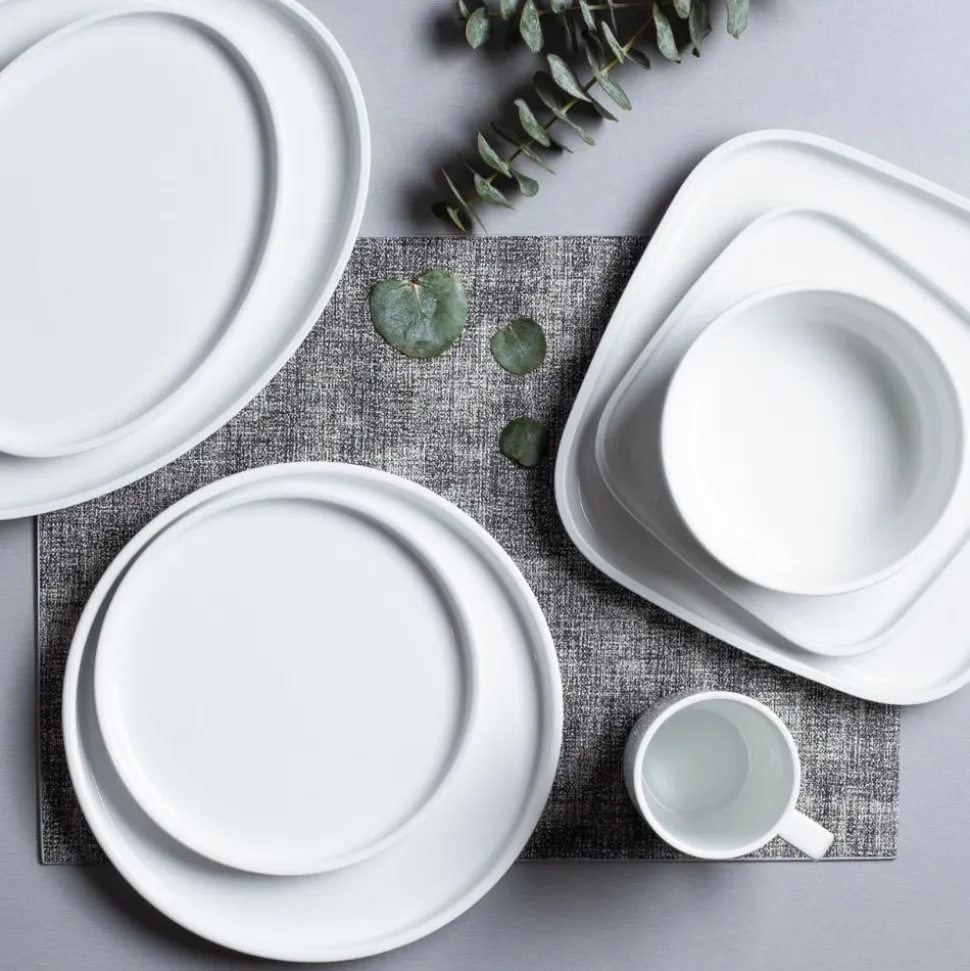 A La Carte 'Bergen' Porcelain Cereal Bowl (White)