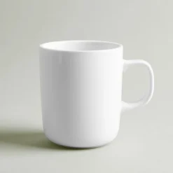 A La Carte 'Bergen' Porcelain Mug 350ml (White)