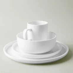 A La Carte 'Bergen' Porcelain Mug 350ml (White)