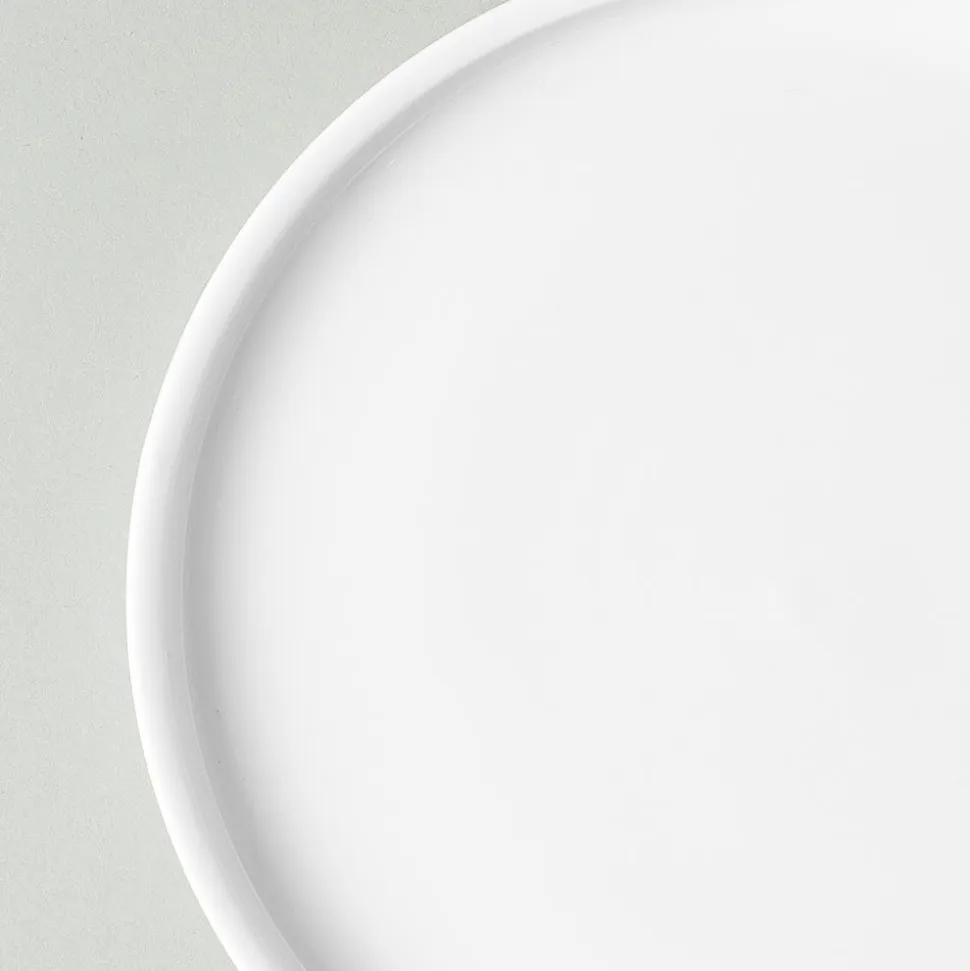 A La Carte 'Bergen' Porcelain Side Plate (White)