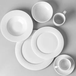 A La Carte 'Diamond' Porcelain Coffee Mug (White)