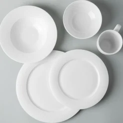 A La Carte 'Diamond' Porcelain Cereal Bowl (White)