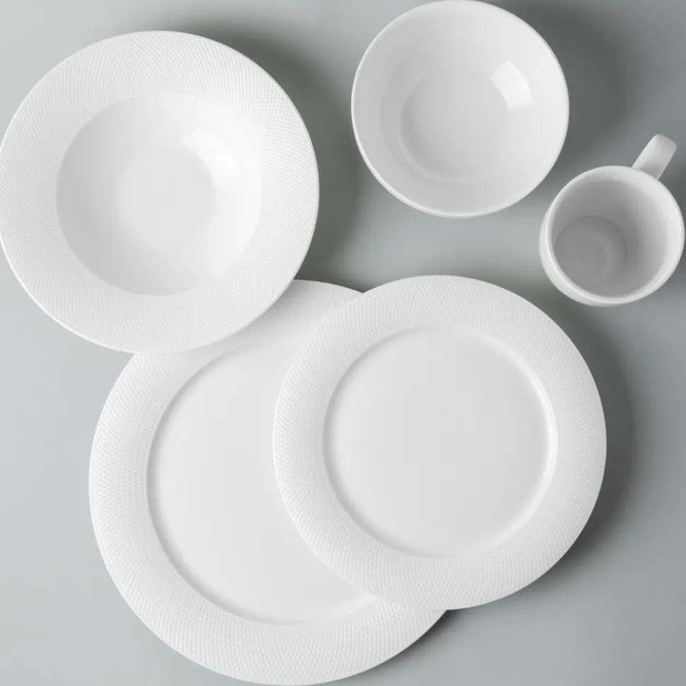 A La Carte 'Diamond' Porcelain Cereal Bowl (White)
