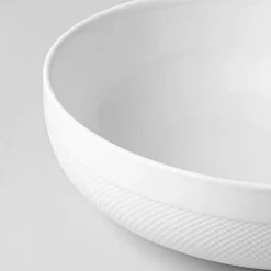 A La Carte 'Diamond' Porcelain Serving Bowl 8.25