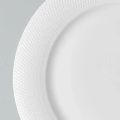 A La Carte 'Diamond' Porcelain Side Plate (White)
