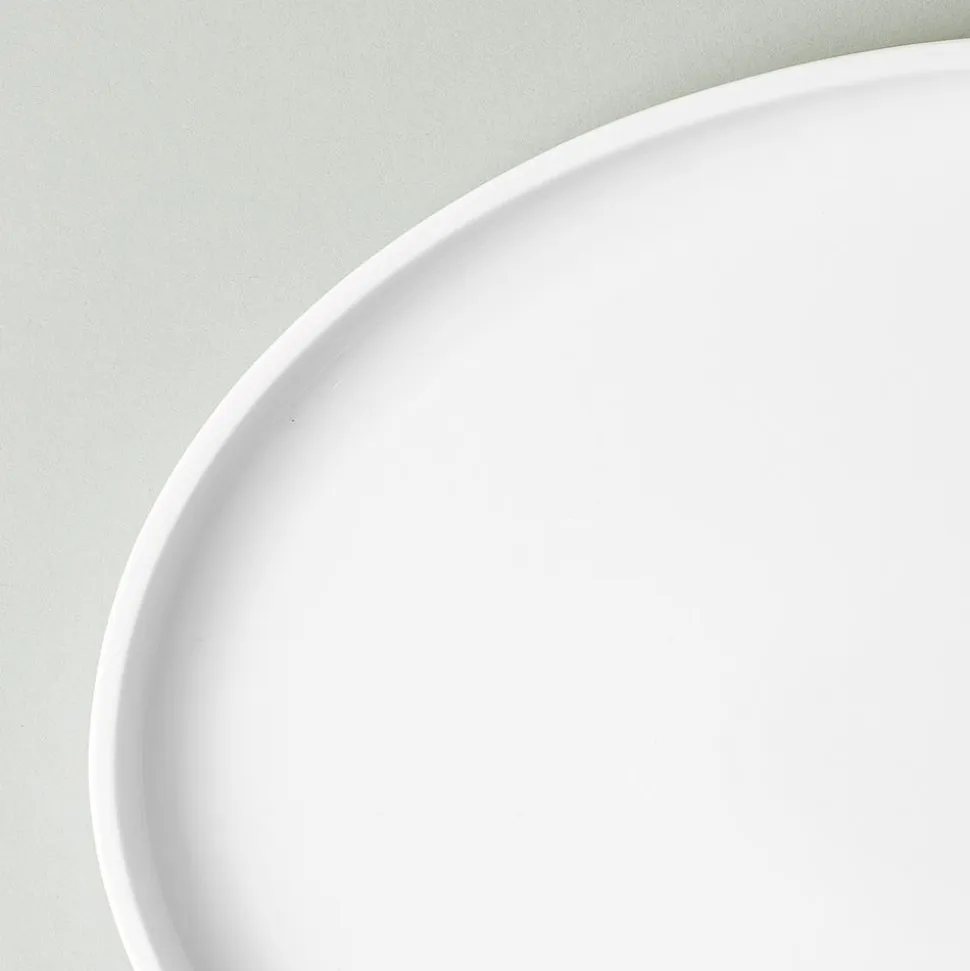 A La Carte 'Essentials' Porcelain 14" Oval Platter (White)