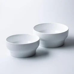 A La Carte 'Essentials' Porcelain Serving Bowl 8.25" Dia. (White)