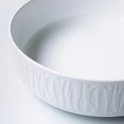 A La Carte 'Essentials' Porcelain Serving Bowl 30 x 9 cm (White)