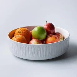 A La Carte 'Essentials' Porcelain Serving Bowl 30 x 9 cm (White)
