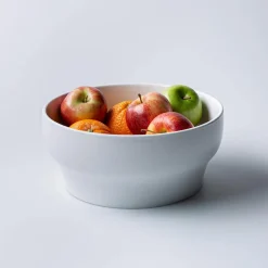 A La Carte 'Essentials' Porcelain Serving Bowl 10.25" Dia. (White)