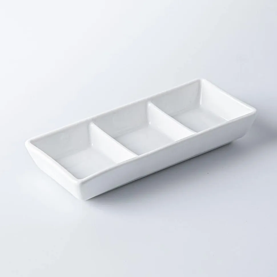 A La Carte 'Essentials' Porcelain Sauce Dish (White)