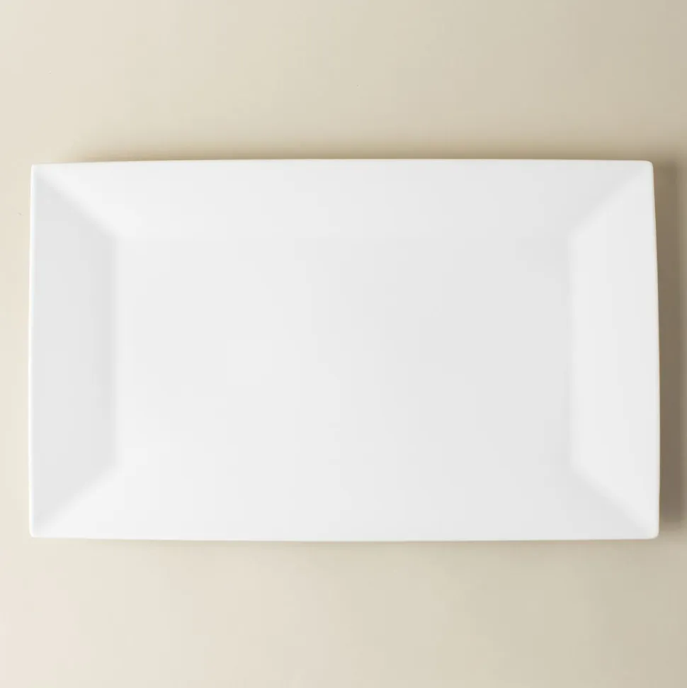 A La Carte 'Essentials' Porcelain Platter 38 cm (White)