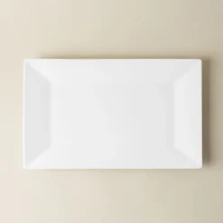 A La Carte 'Essentials' Porcelain Platter 33 cm (White)
