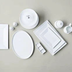 A La Carte 'Essentials' Porcelain Platter 33 cm (White)