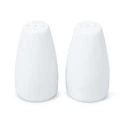 A La Carte 'Essentials' Porcelain Salt & Pepper - Set of 2 (White)