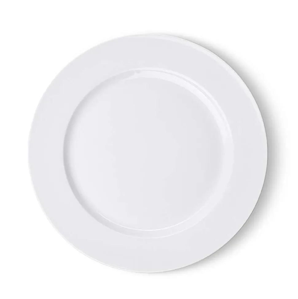 A La Carte 'Oxford' Porcelain Dinner Plate (White)