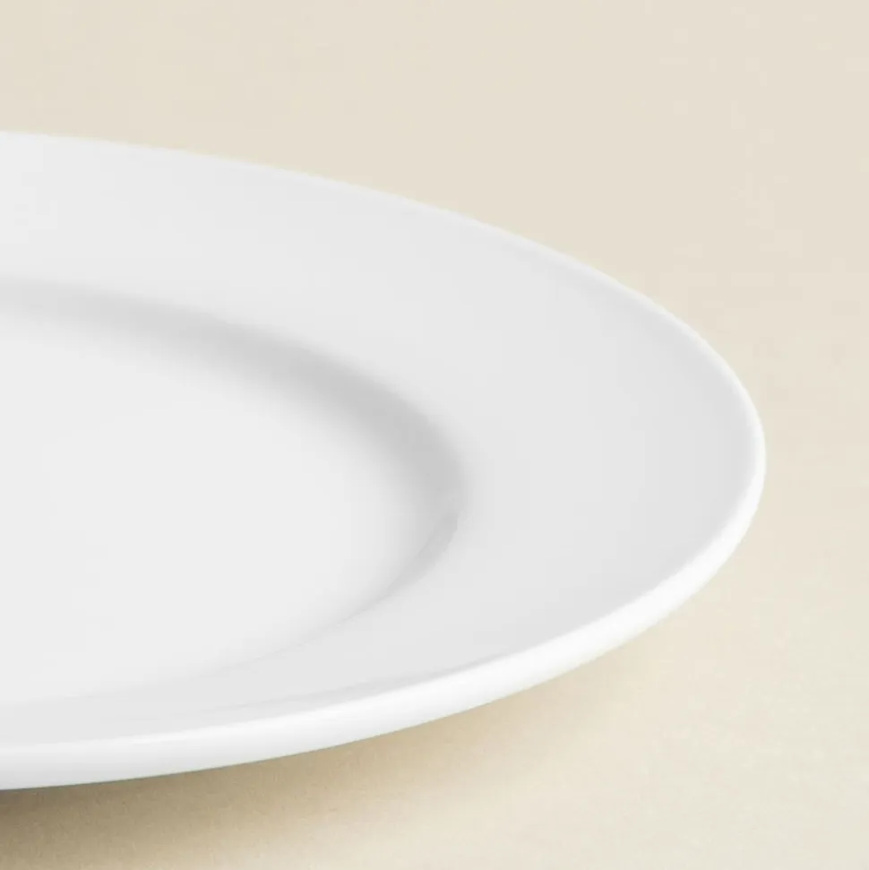 A La Carte 'Oxford' Porcelain Side Plate (White)