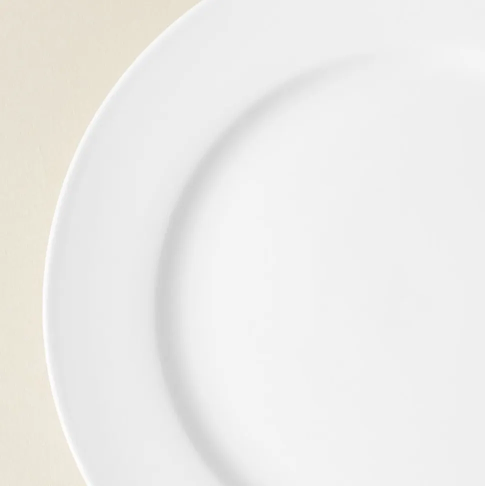 A La Carte 'Oxford' Porcelain Side Plate (White)