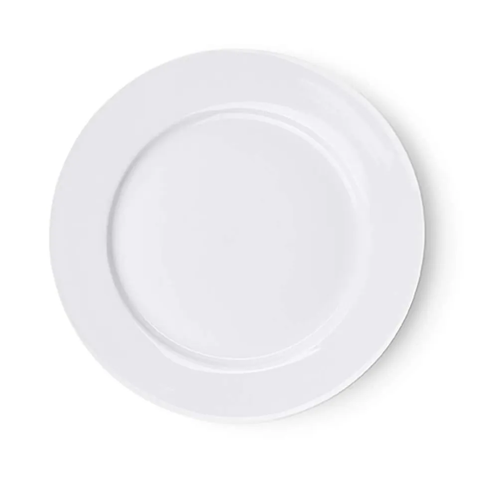 A La Carte 'Oxford' Porcelain Side Plate (White)