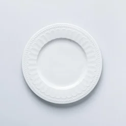 A La Carte Petal Porcelain Side Plate (White)