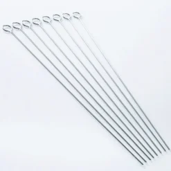 Better BBQ Grill Steel Skewer - Set of 8 (Chrome)