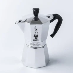 Bialetti Moka Express Stovetop Espresso Maker 6-Cup (Steel)