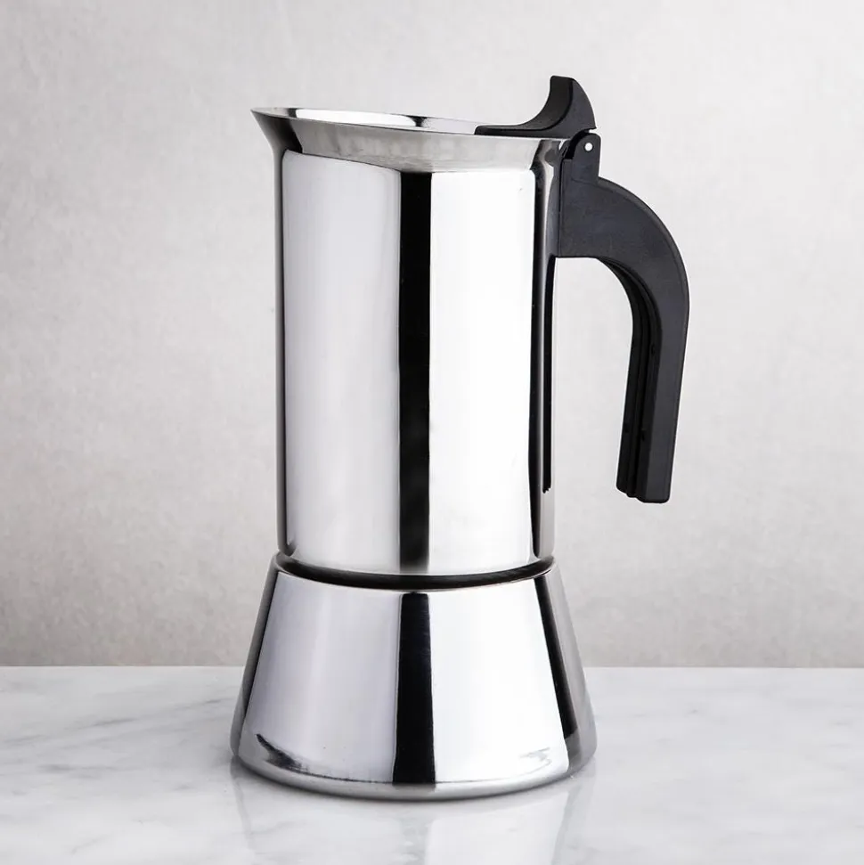 Bialetti Venus Stovetop Espresso Maker Large (Stainless Steel)