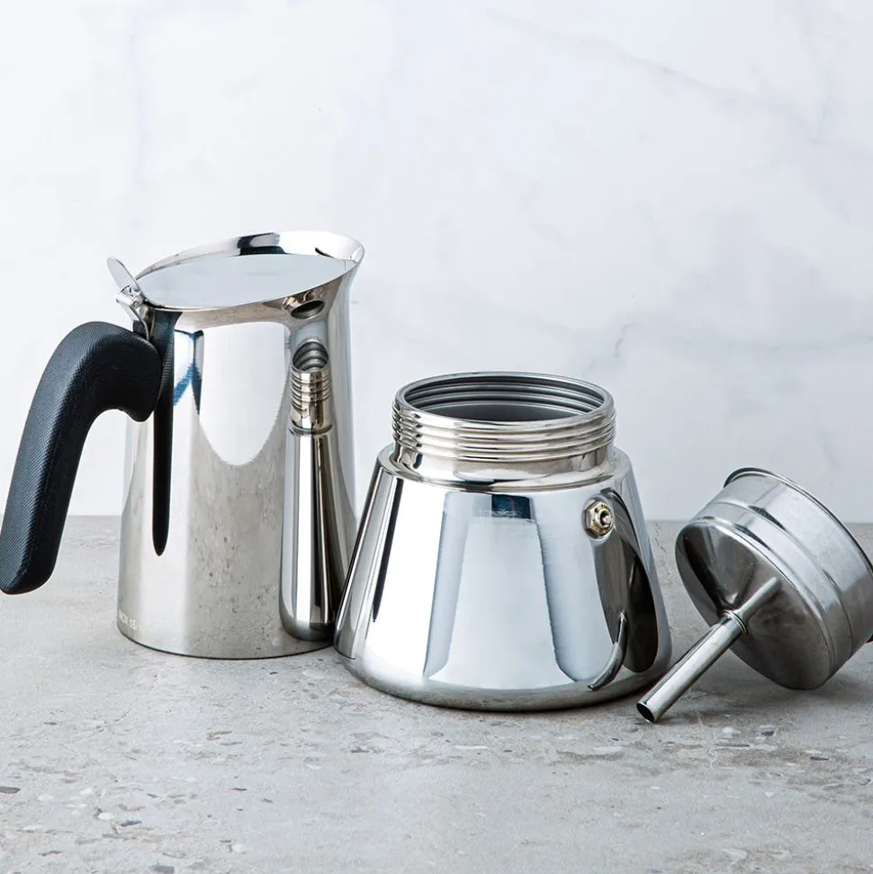 Bialetti Venus Stovetop Espresso Maker Large (Stainless Steel)