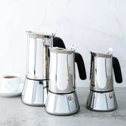 Bialetti Venus Stovetop Espresso Maker Small (Stainless Steel)