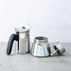 Bialetti Venus Stovetop Espresso Maker Small (Stainless Steel)