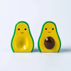 Boston Warehouse Flea Market Shaped 'Avocado' Salt & Pepper - Set of 2