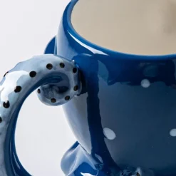 Boston Warehouse Flea Market Shaped 'Octopus' Mug (Blue)