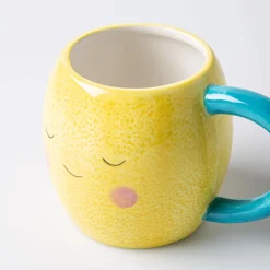 Boston Warehouse Flea Market Shaped 'Lemon' Mug (Yellow)