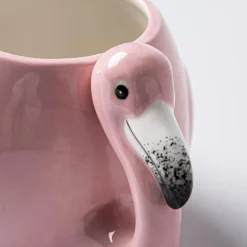 Boston Warehouse Flea Market Shaped 'Flamingo' Mug (Pink)