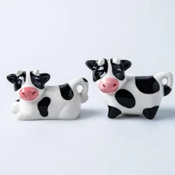 Boston Warehouse Flea Market Shaped 'Cow' Salt & Pepper - Set of 2