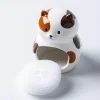 Boston Warehouse Scrubby 'Cat' Ceramic Scrubby Holder