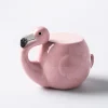 Boston Warehouse Scrubby 'Flamingo' Ceramic Scrubby Holder