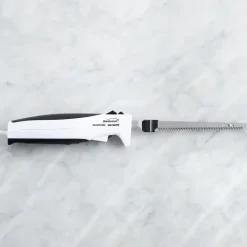 Brentwood Electric Knife (White/Black)