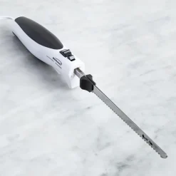Brentwood Electric Knife (White/Black)