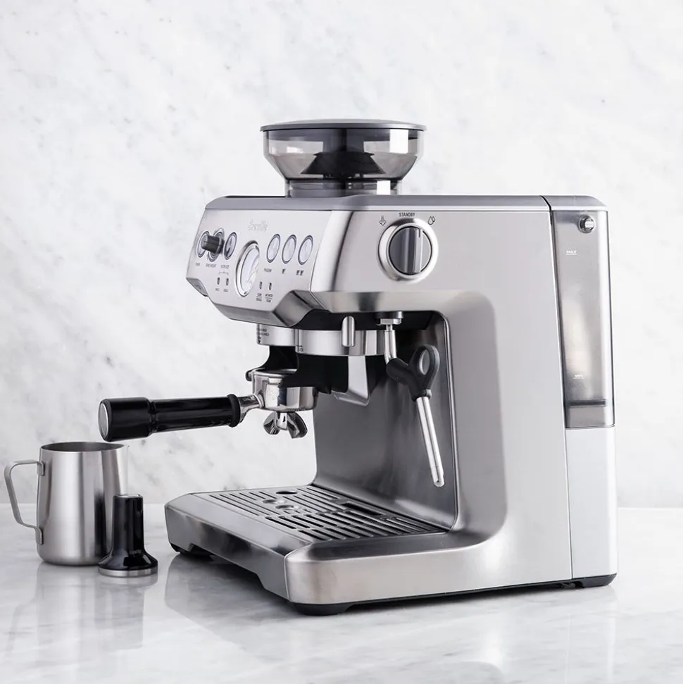 Breville Barista Express Automatic Espresso Machine (Brushed St/Steel)